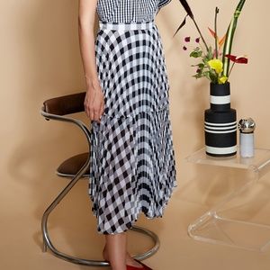 Delfi Reese Gingham Skirt